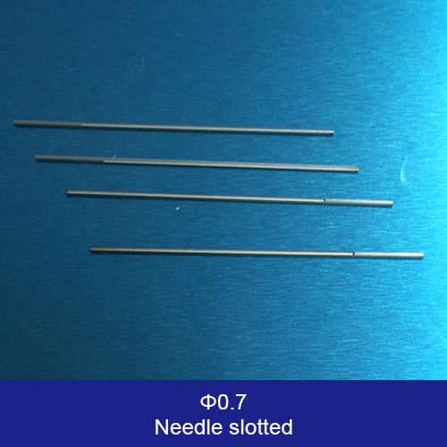 0.7 Needle slotted