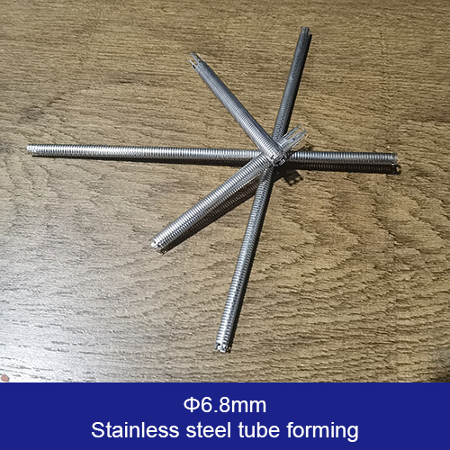 6.8mm Stainless steel tube forming