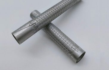 9.5mm Blind engraving of stainless steel tube