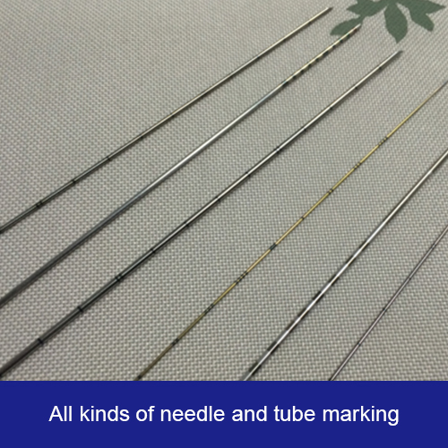 All kinds of needle and tube marking