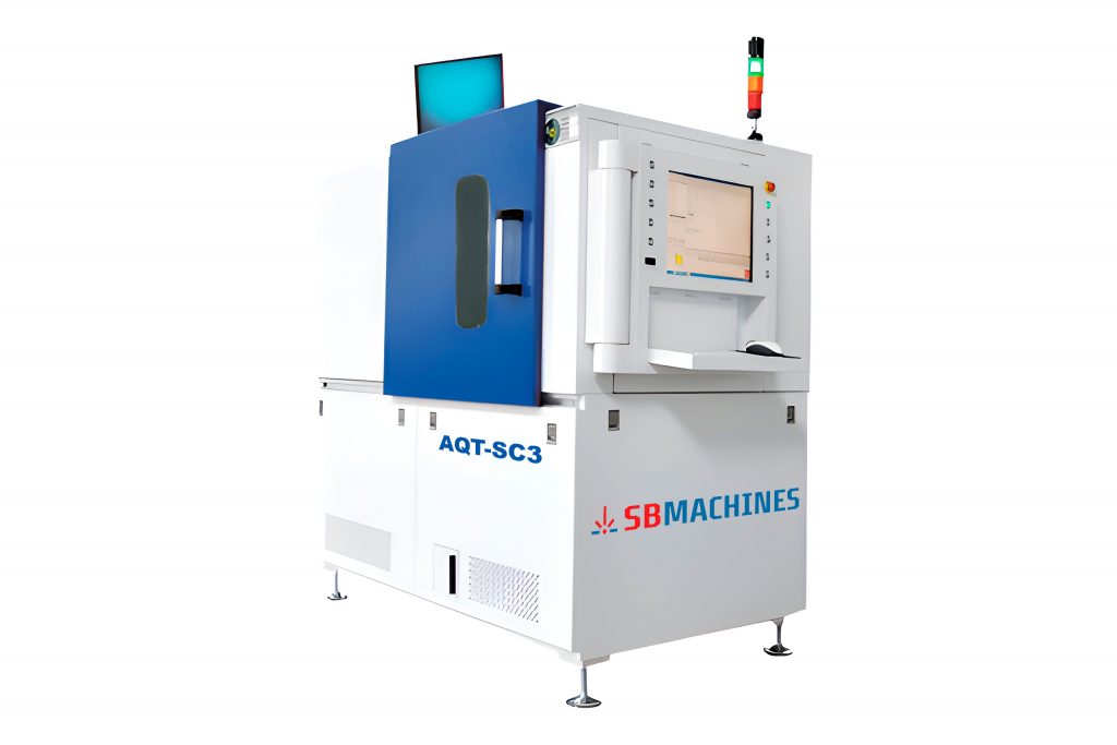 Laser cutting machine for large medical stents