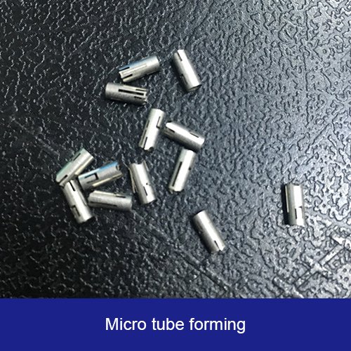 Micro tube forming