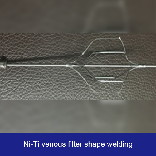 Ni_Ti venous filter shape welding