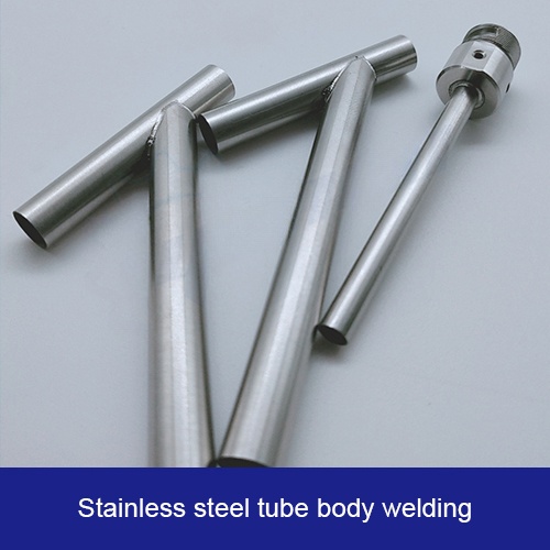 Stainless steel tube body welding