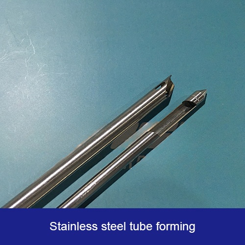 Stainless steel tube forming