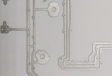 Thinned Copper Substrate WT0.3mm Laser Forming