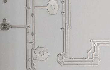 Thinned Copper Substrate WT0.3mm Laser Forming