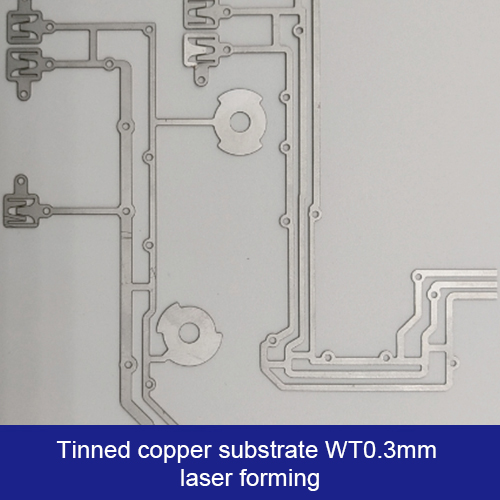 Thinned Copper Substrate WT0.3mm Laser Forming