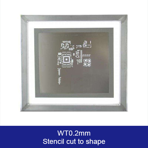 WT0.2mm Stencil Cut to Shape