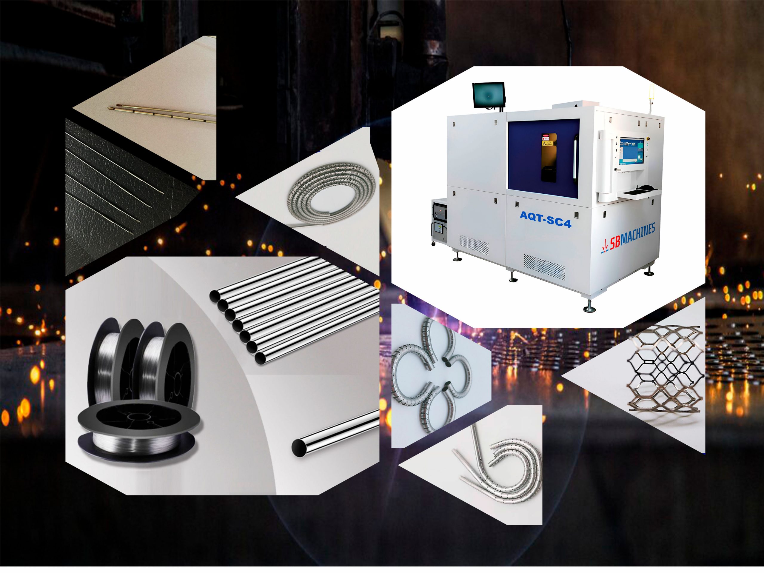 High-precision laser machines for manufacturing products for medical, semiconductor, automotive and other industries