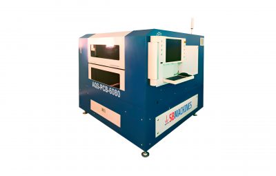 Máquina de corte a laser de fibra AQS-PCB-6080 para substrato de PCB de precisão