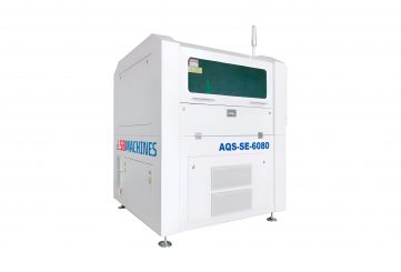 Máquina de corte a laser AQS-SE-6080 para equipamentos de aço 2D de precisão